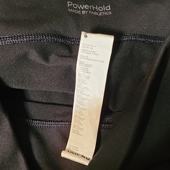 PowerHold By Fabletics Black Women's Pants Size XXL - Picture 6 of 7